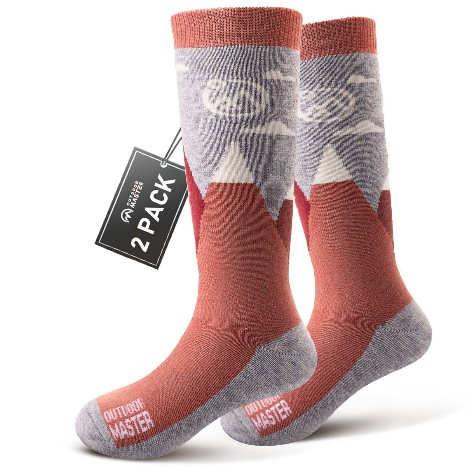 Kids Merino Wool Ski Socks