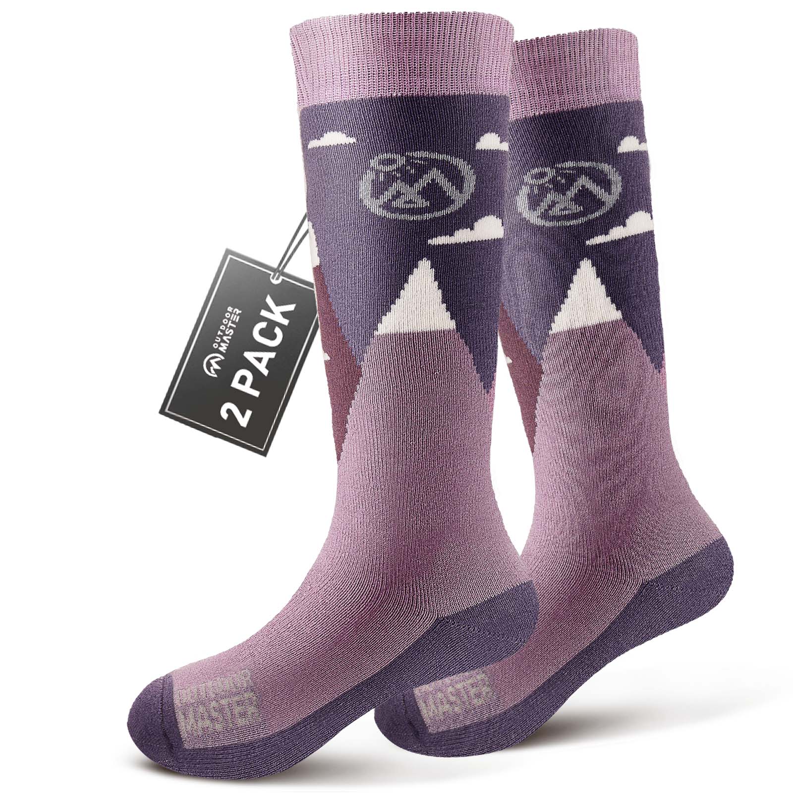 Kids Merino Wool Ski Socks