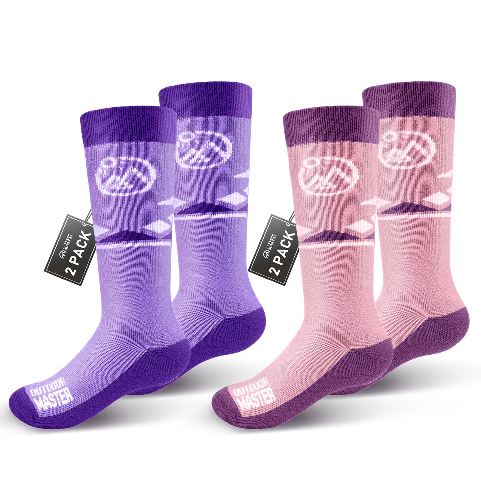 Kids Merino Wool Ski Socks