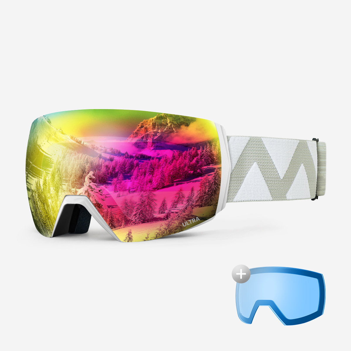 ULTRA Snow Goggles + Lens Bundle