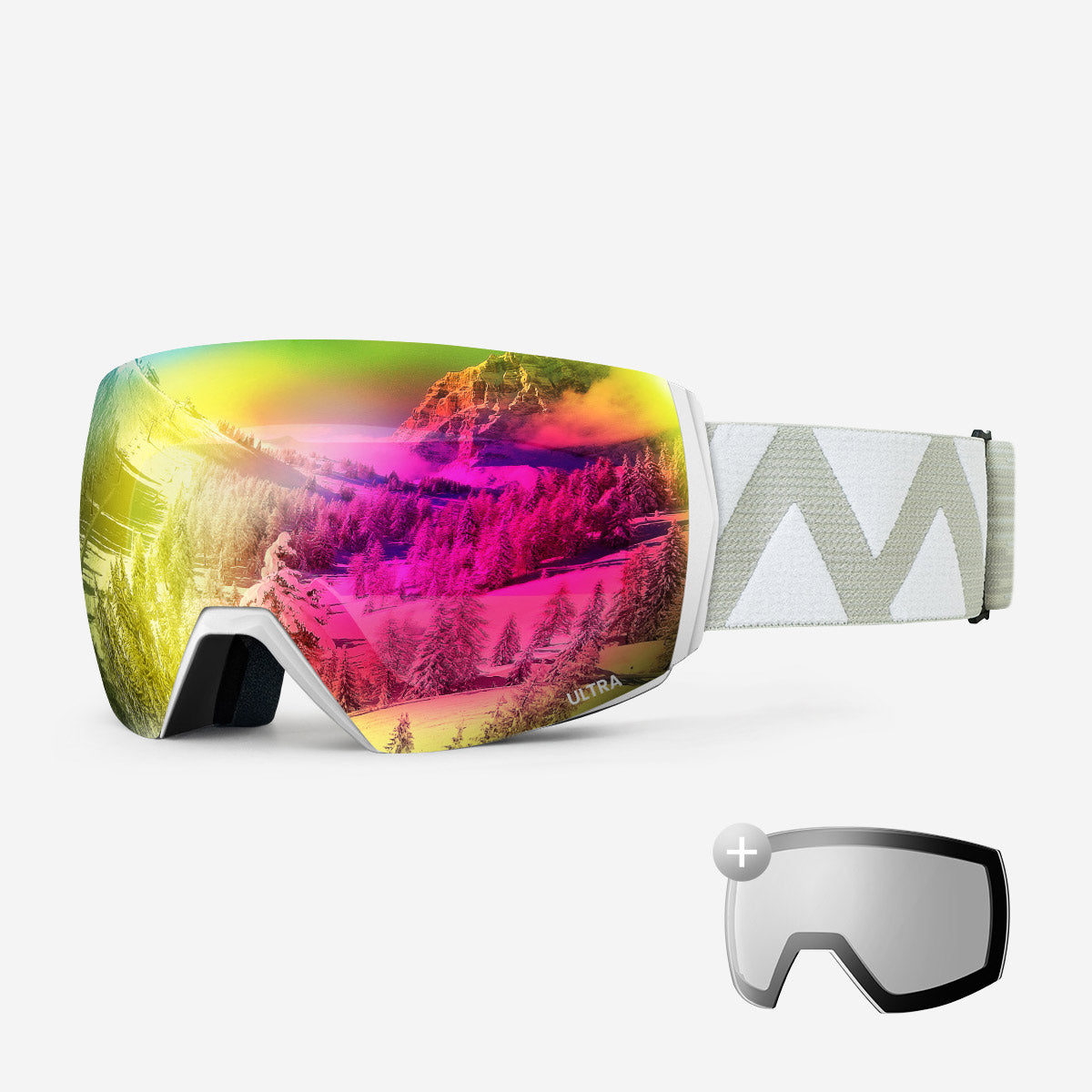 ULTRA Snow Goggles + Lens Bundle