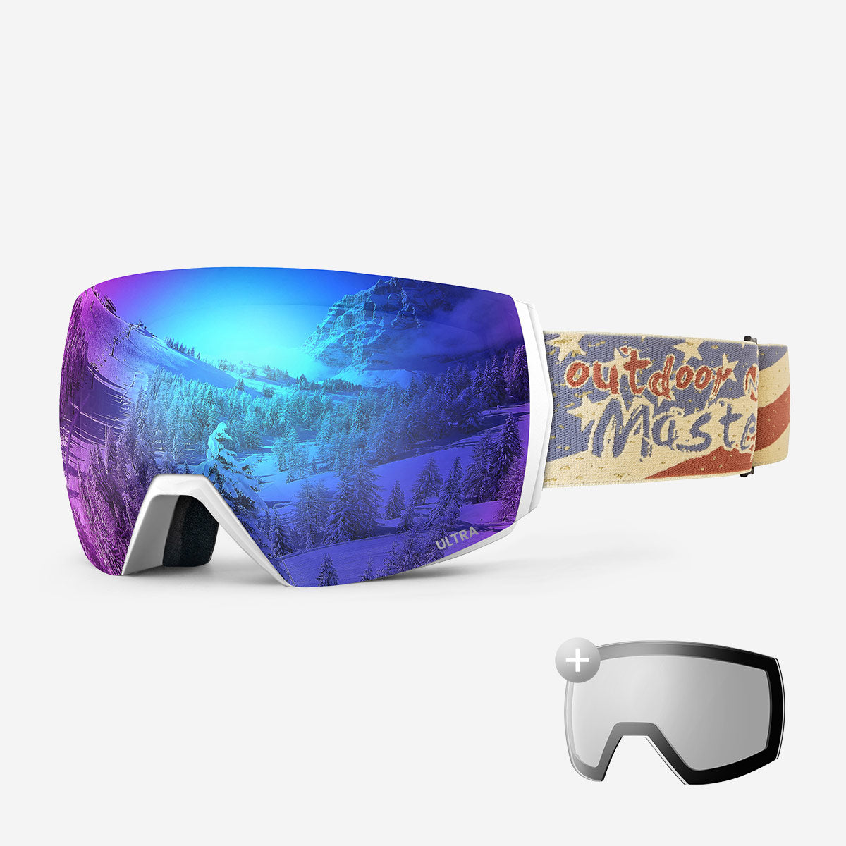 ULTRA Snow Goggles + Lens Bundle