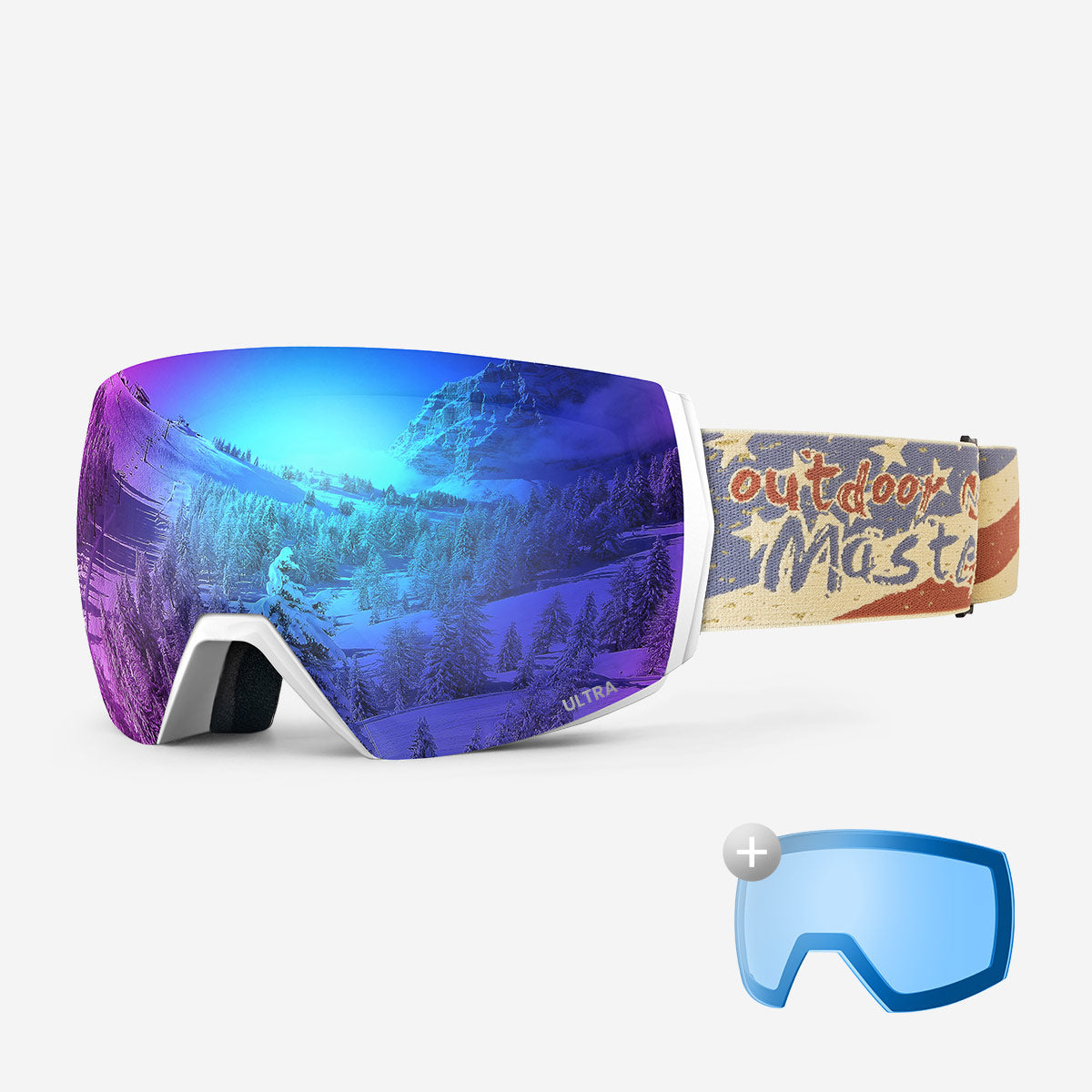 ULTRA Snow Goggles + Lens Bundle