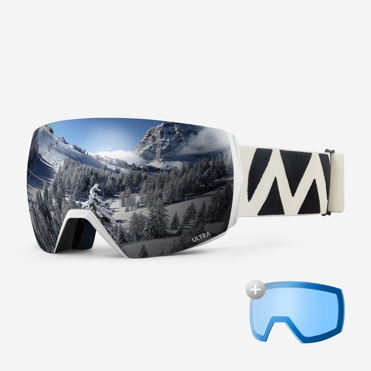 ULTRA Snow Goggles + Lens Bundle