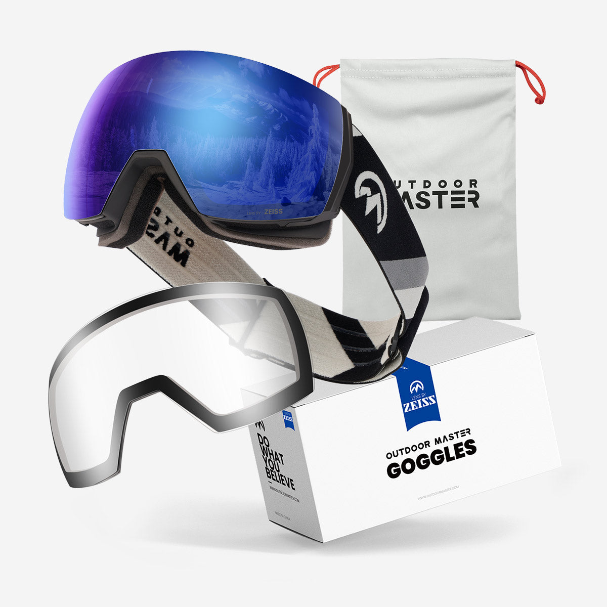 ULTRA Zeiss Snow Goggles + Lens Bundle
