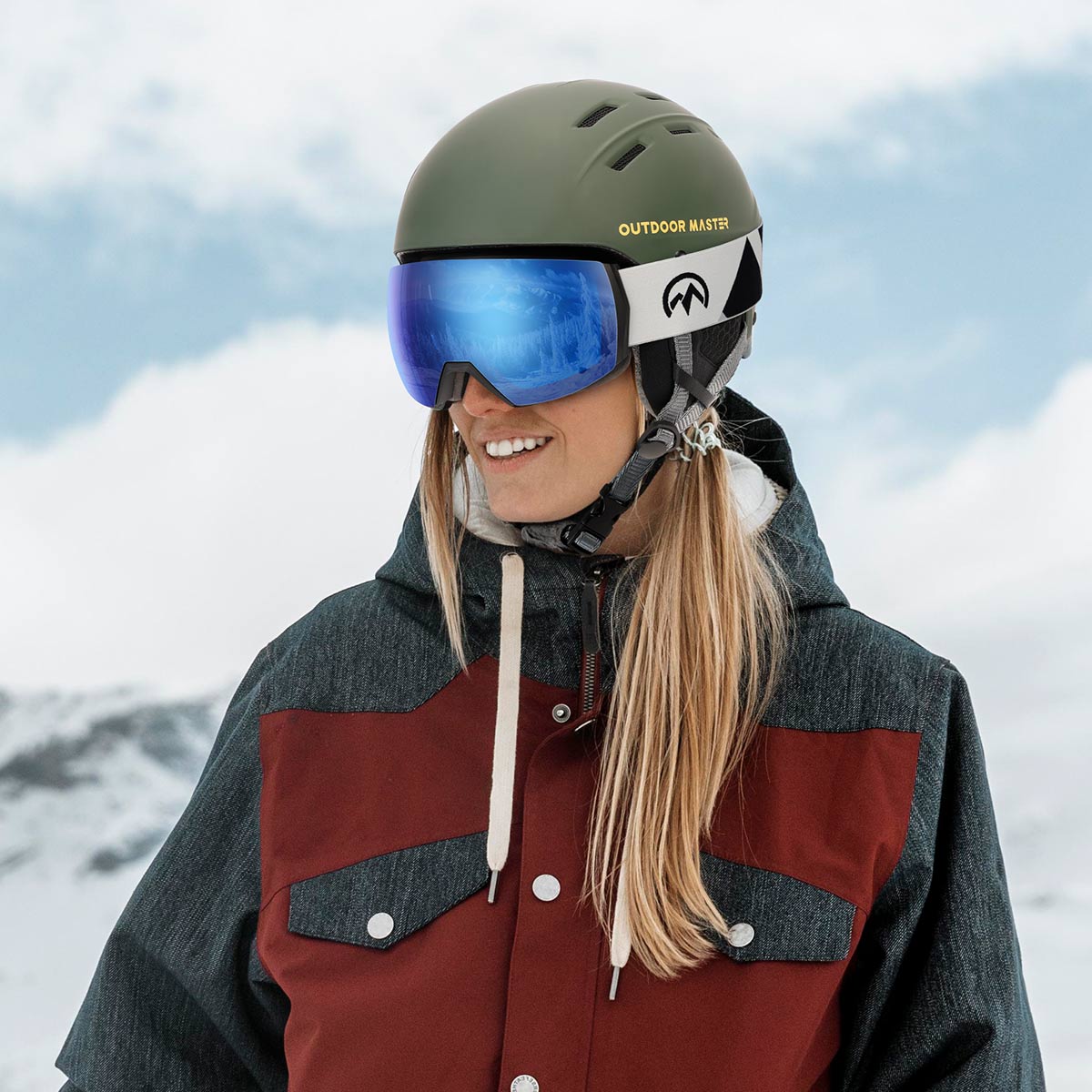 OutdoorMaster Kinderen Ski Goggles, Snowboard Goggles - Jeugd OutdoorMaster Kinderen Ski Goggles, Snowboard Goggles - Jeugd