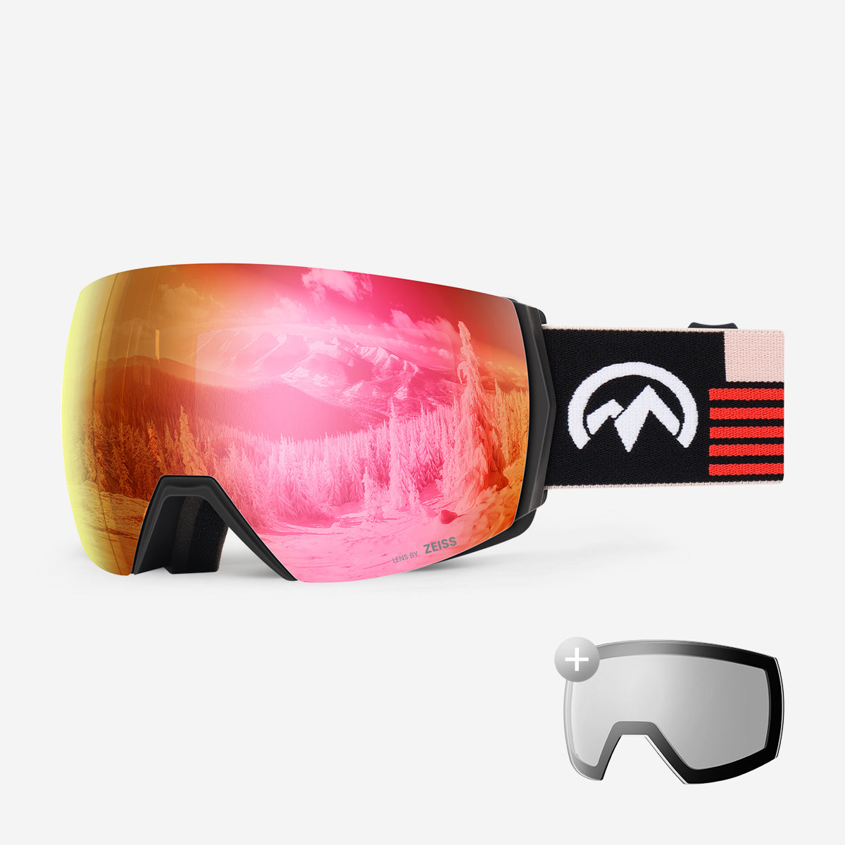 ULTRA Zeiss Snow Goggles + Lens Bundle