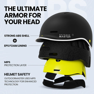 GOAT MIPS Skateboard & Road Bike Helmet