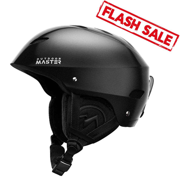 Kelvin Carbon Fiber Ski Helmet | Outdoor Master®