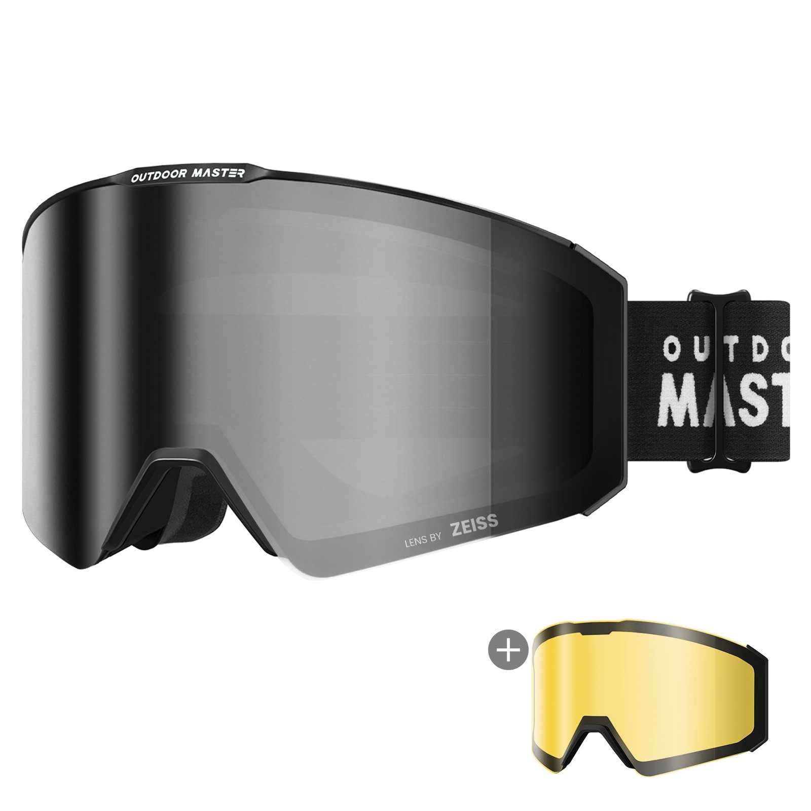 Falcon Cylindrical Zeiss Lens Ski Goggles | Outdoor Master®
