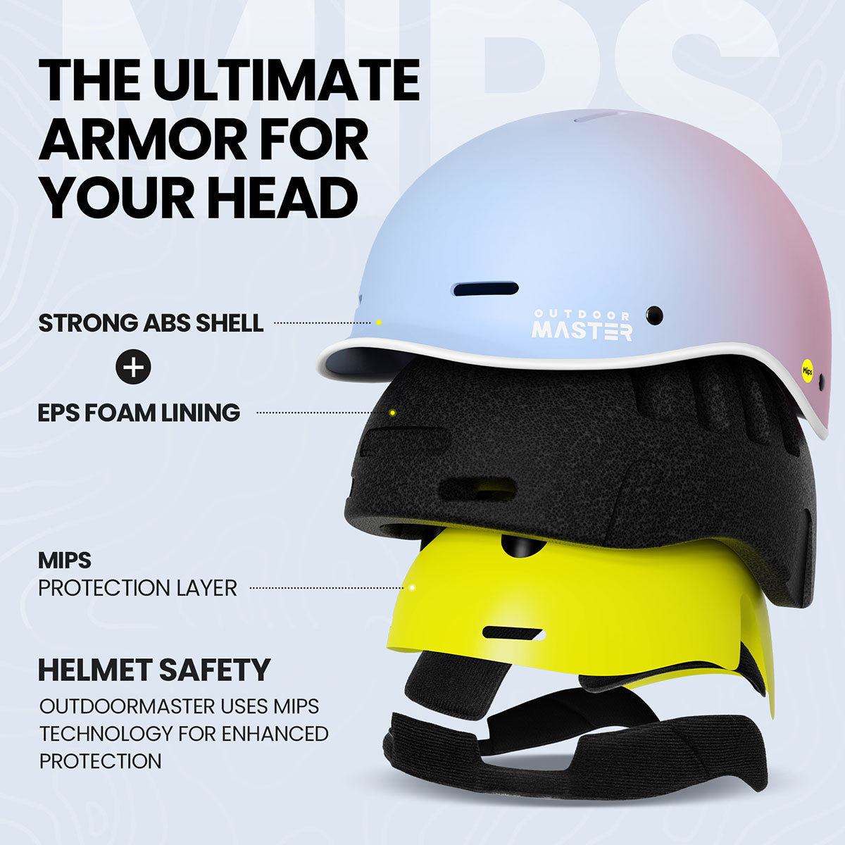 GOAT MIPS Skateboard & Road Bike Helmet