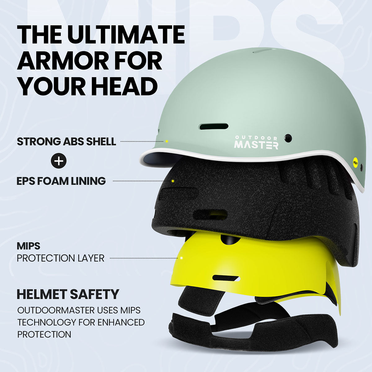 GOAT MIPS Skateboard & Road Bike Helmet
