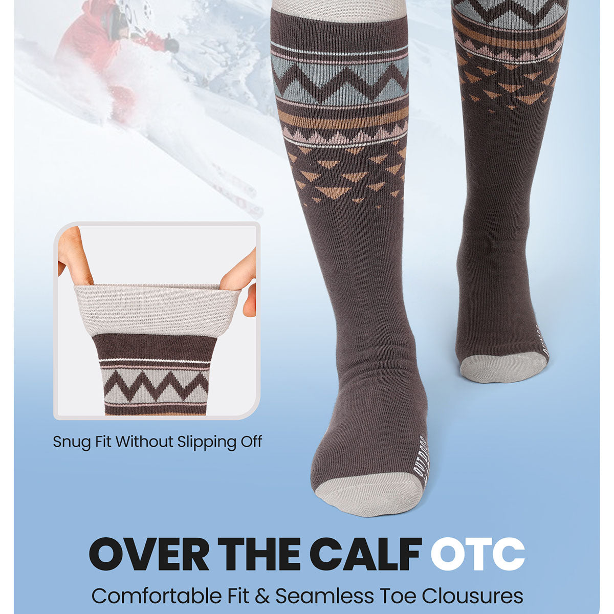 Cotton Snowboard Socks