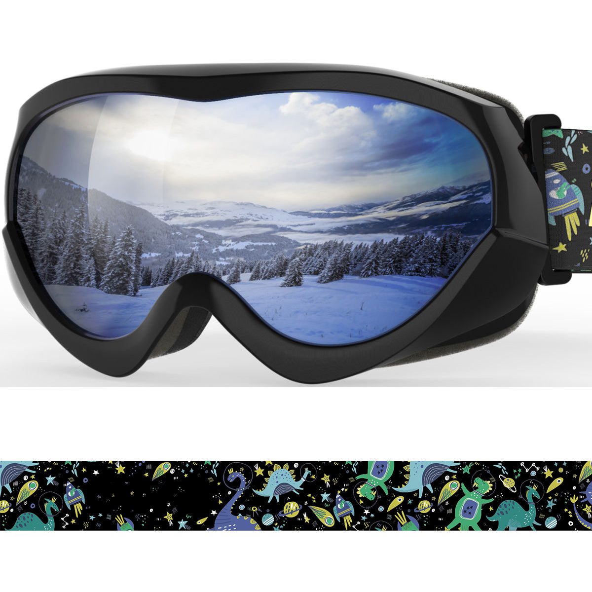 LOLLIPOP Kids Snow Goggles