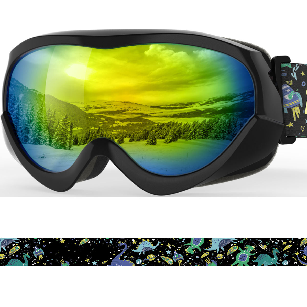 LOLLIPOP Kids Snow Goggles