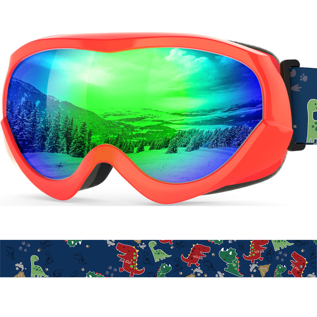 LOLLIPOP Kids Snow Goggles