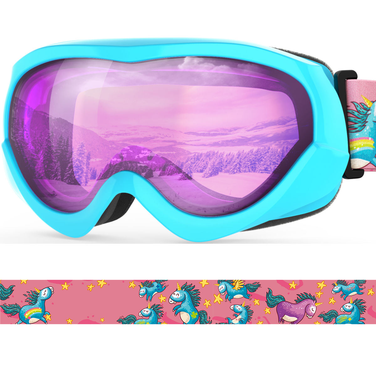 LOLLIPOP Kids Snow Goggles