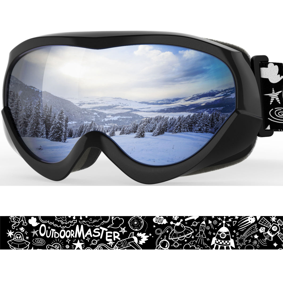 LOLLIPOP Kids Snow Goggles