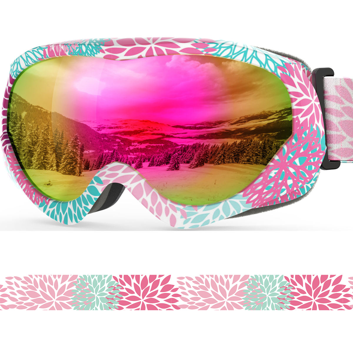 LOLLIPOP Kids Snow Goggles