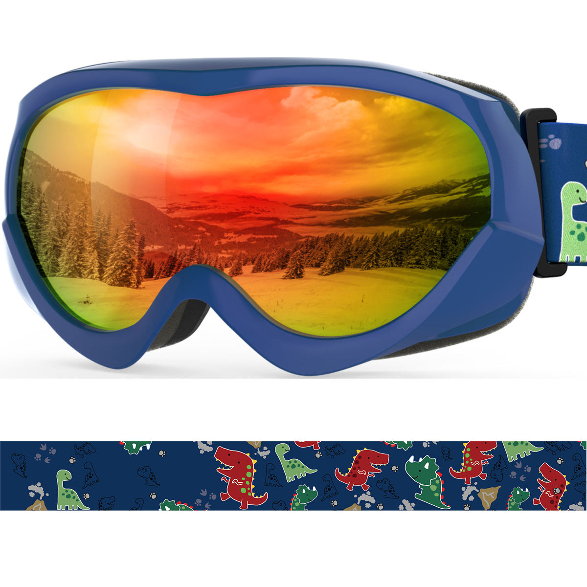 LOLLIPOP Kids Snow Goggles