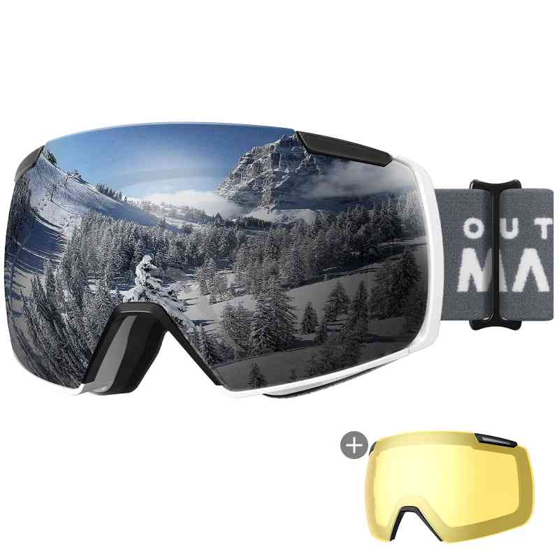 Heron Ski Goggles+Yellow Lens