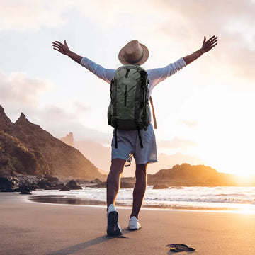 backpack for beach travel Hiking Travel Camping Backpack with Rain Cover