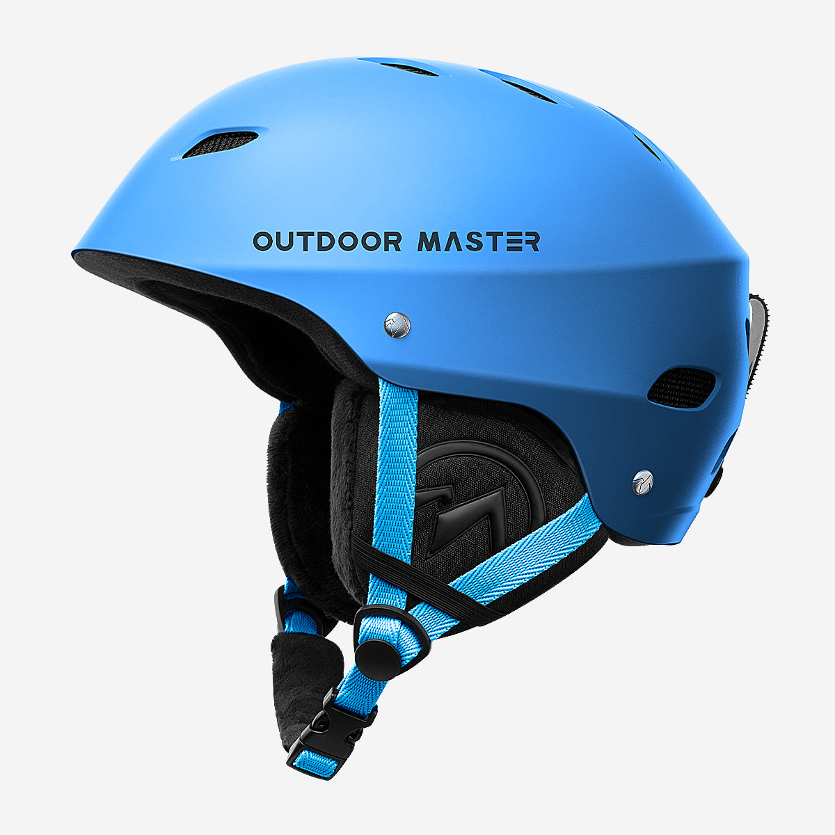 Ski Helmet (Blue & Medium Size)