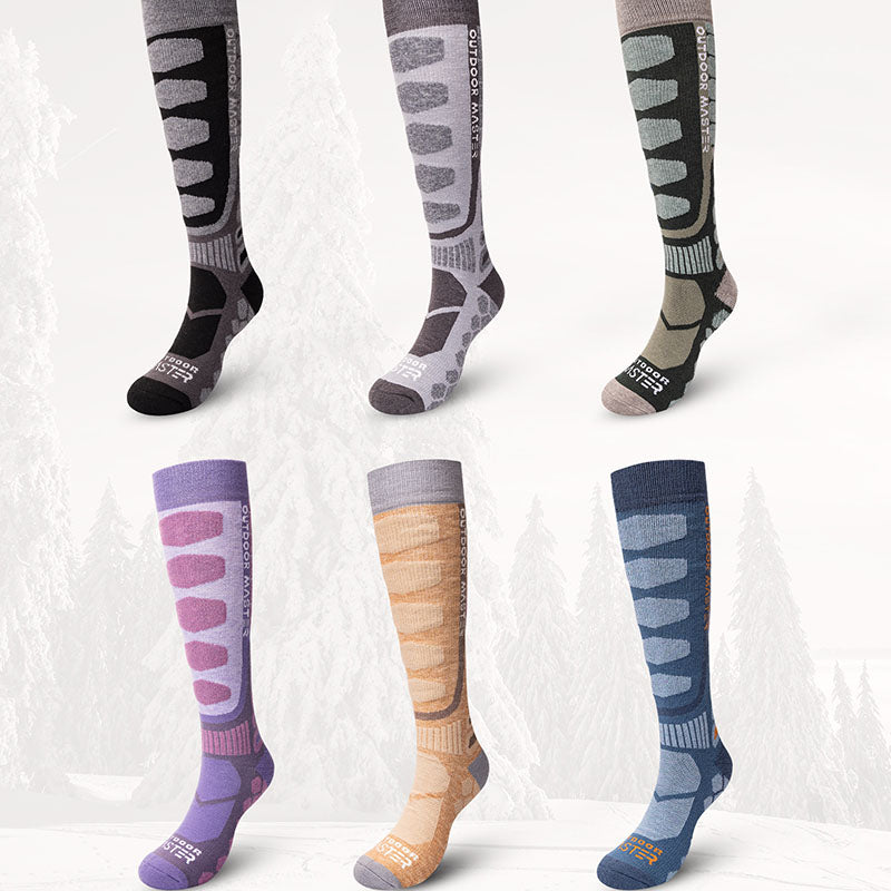 Merino Wool Ski Socks 2/3 Pairs