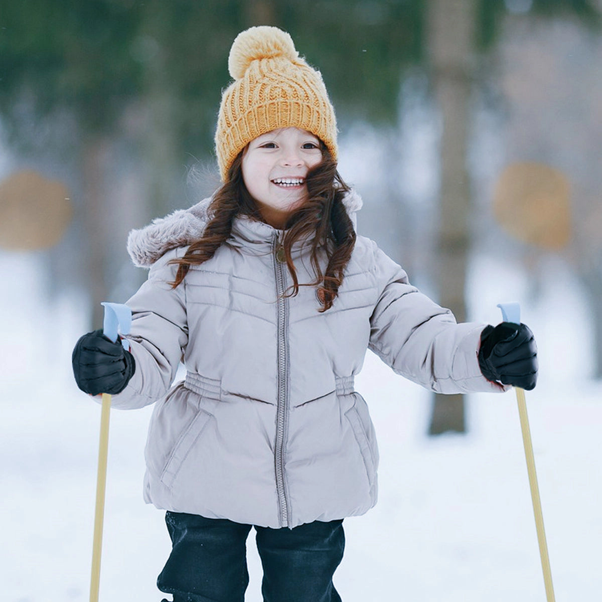 3M Thinsulate Waterproof Ski Gloves for Kids