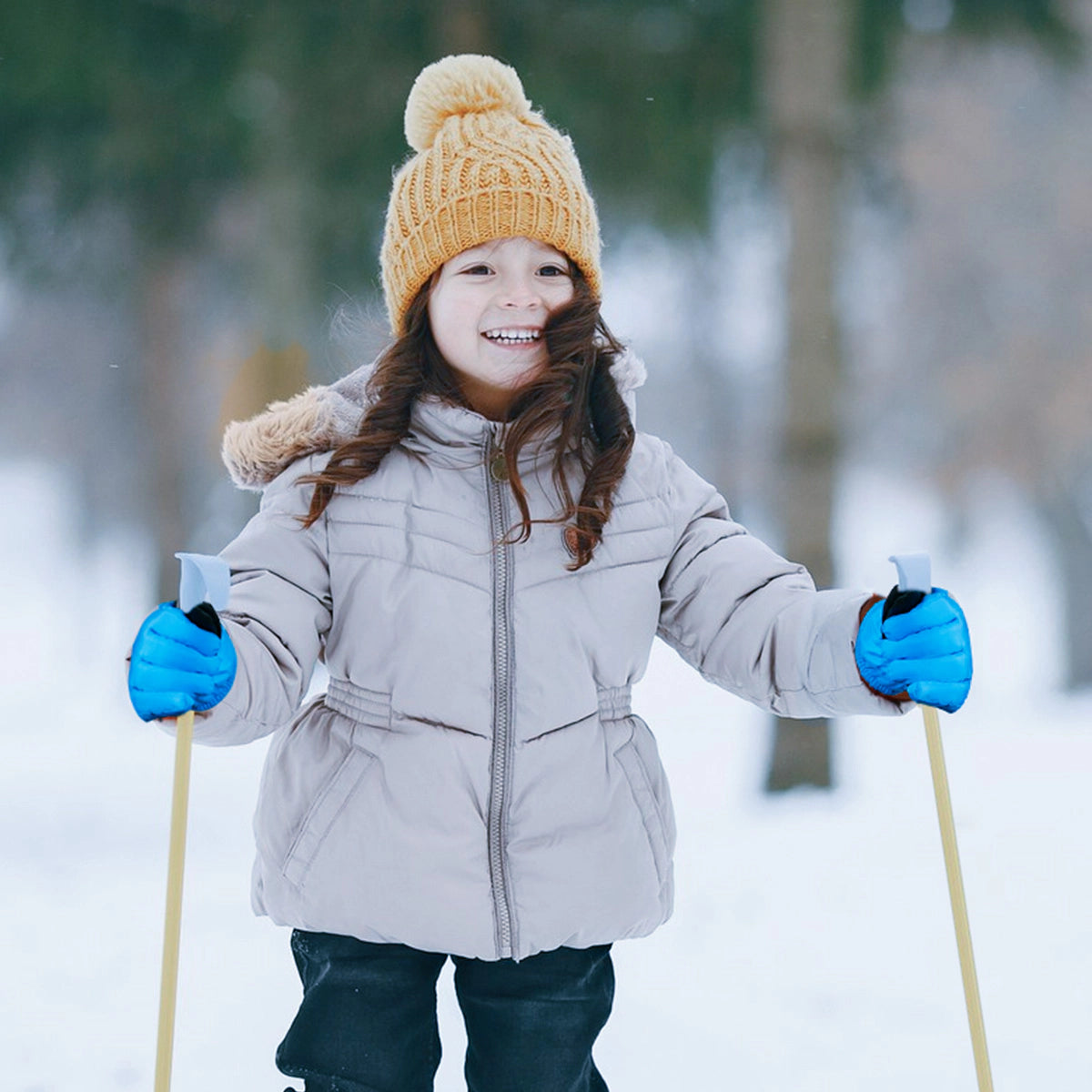 3M Thinsulate Waterproof Ski Gloves for Kids