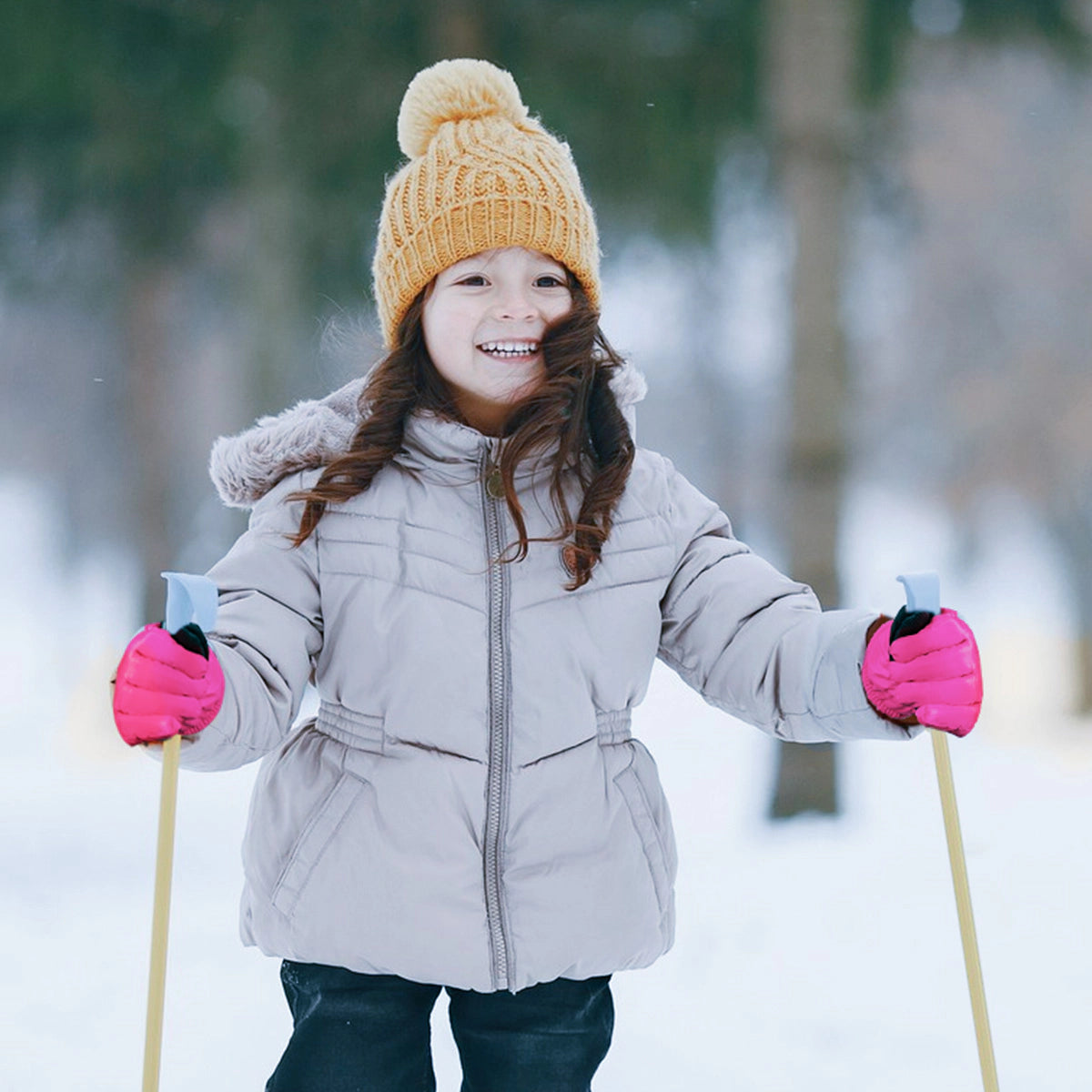 3M Thinsulate Waterproof Ski Gloves for Kids