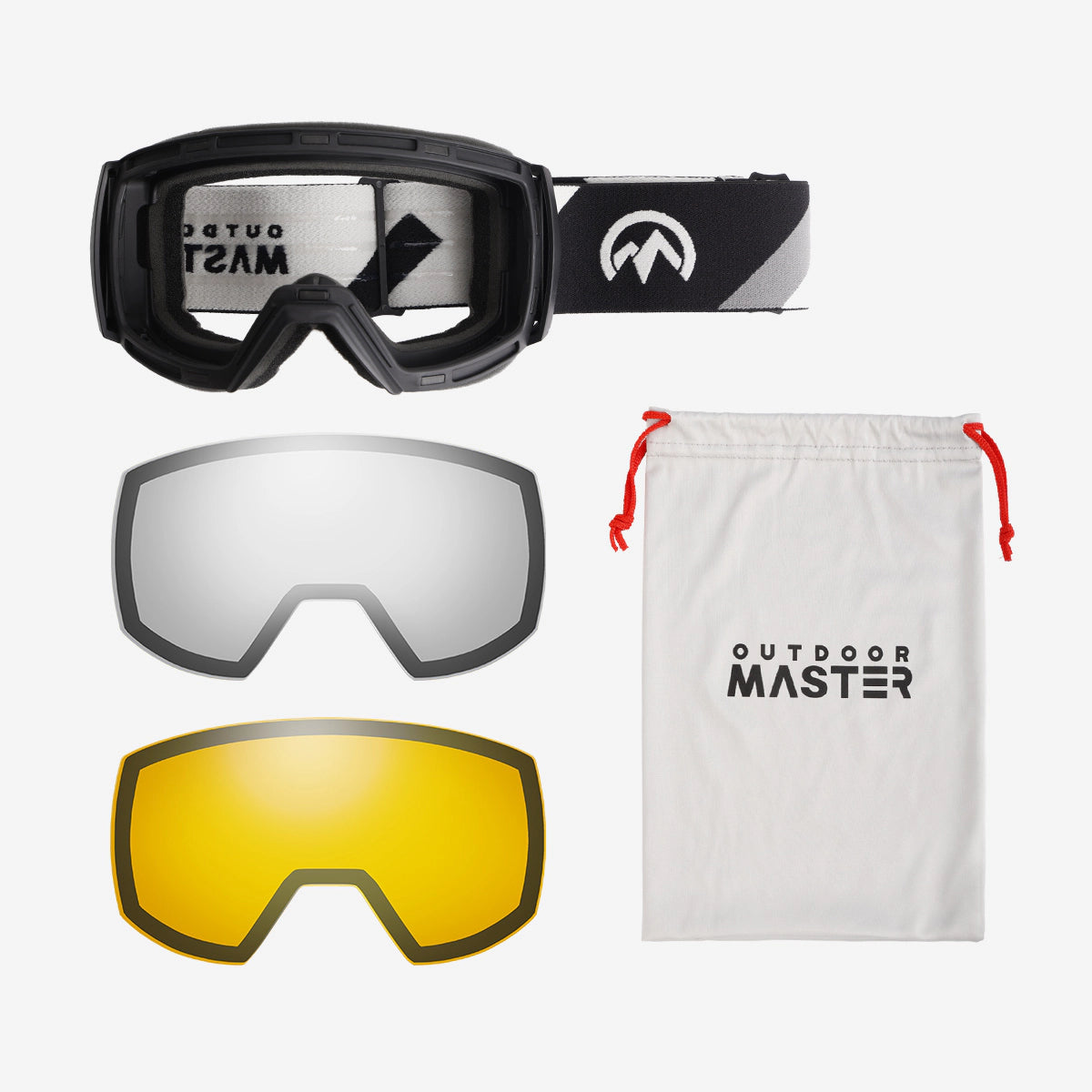 ULTRA Photochromic Snow Goggles + Lens Bundle
