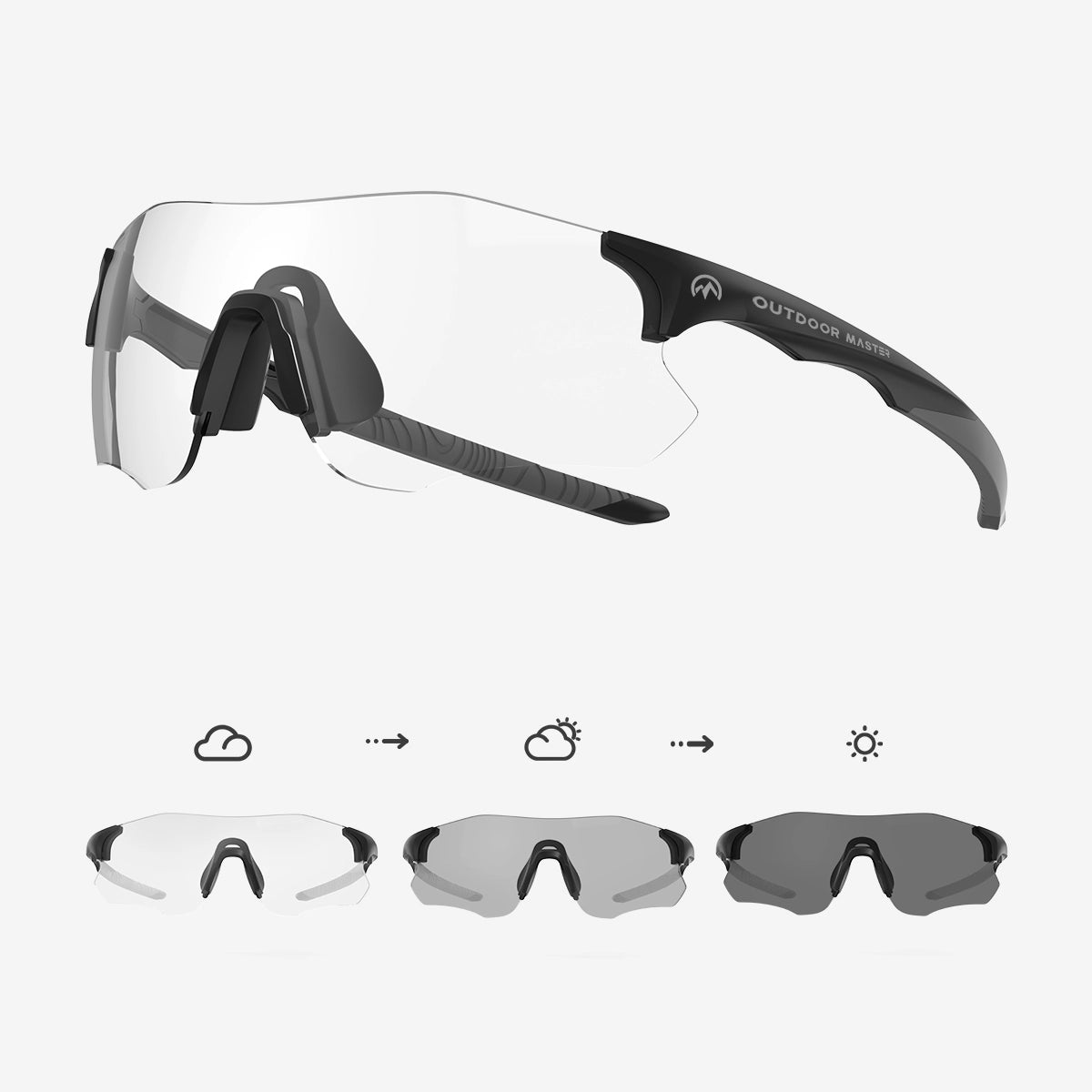 HAWKSharp HD Photochromic Sport Sunglasses
