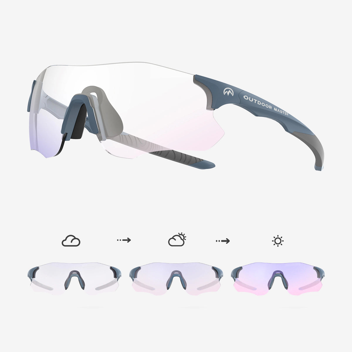 HAWKSharp HD Photochromic Sport Sunglasses