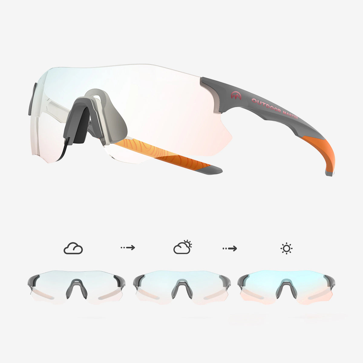HAWKSharp HD Photochromic Sport Sunglasses