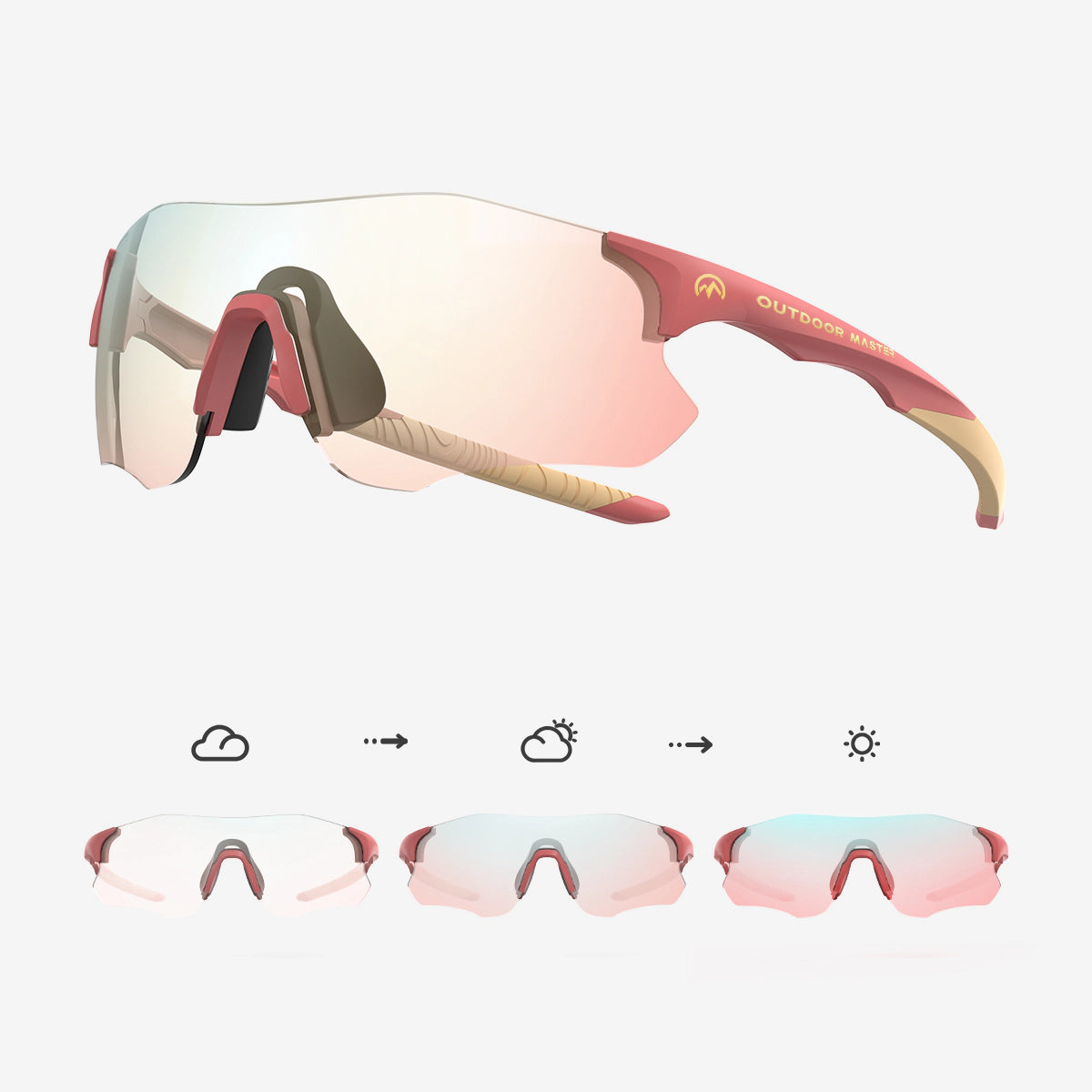 HAWKSharp HD Photochromic Sport Sunglasses