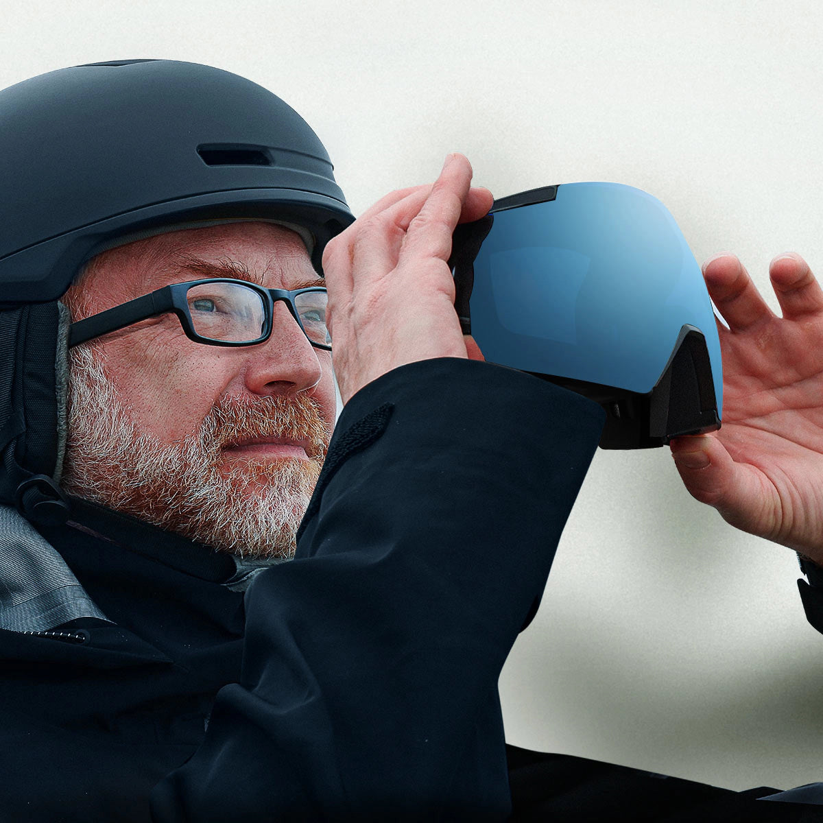 HERON Ski Goggles+Yellow Lens