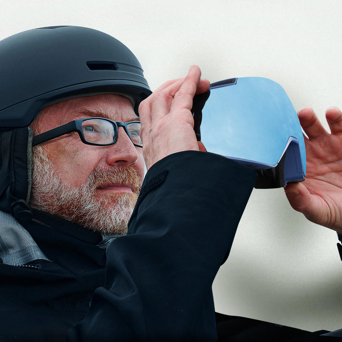 HERON Ski Goggles+Yellow Lens