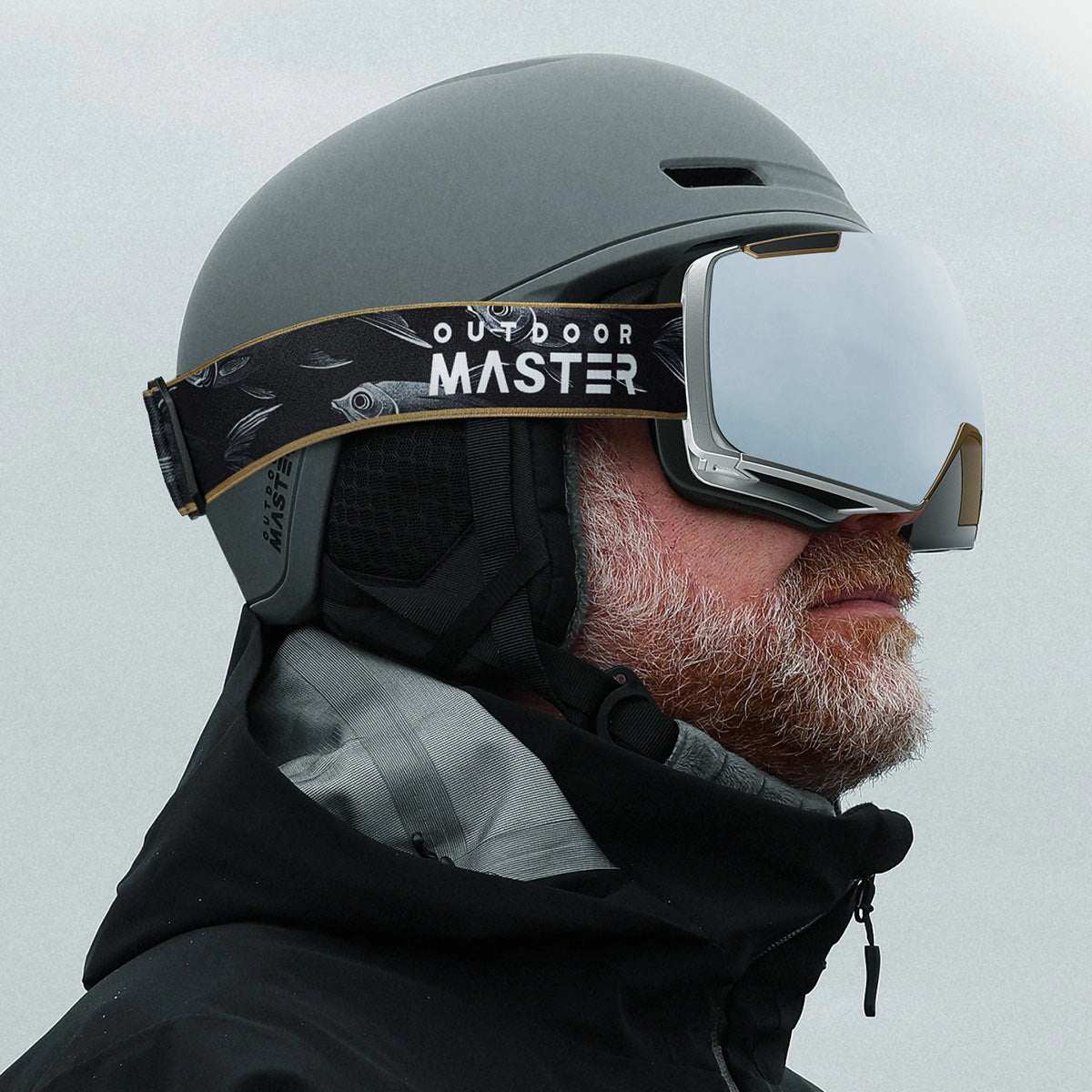 HERON Ski Goggles+Yellow Lens