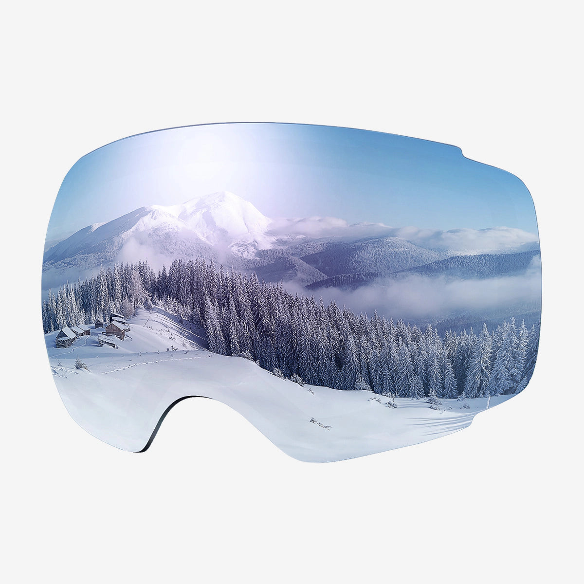 replacement ski goggle lenses Clear Ski Goggles Replacement Lens Outdoor Master
