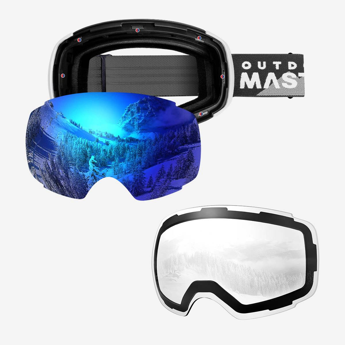PRO Snow Goggles + Lens Bundle
