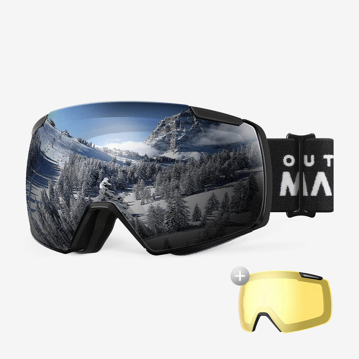 m2 ゴーグル スモーク・イエロー レンズセット 03 スポーツ m2 ゴーグル スモーク・イエロー レンズセット