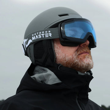 Heron Skibrille + gelbe Linse 