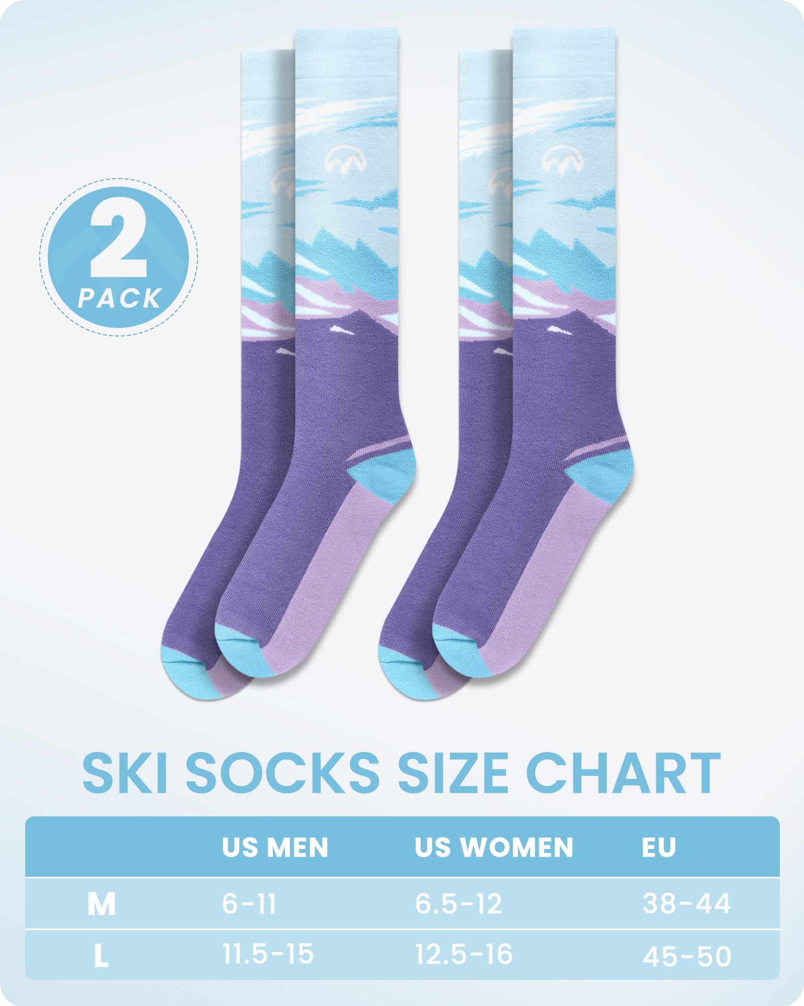 Women Cotton Ski Socks