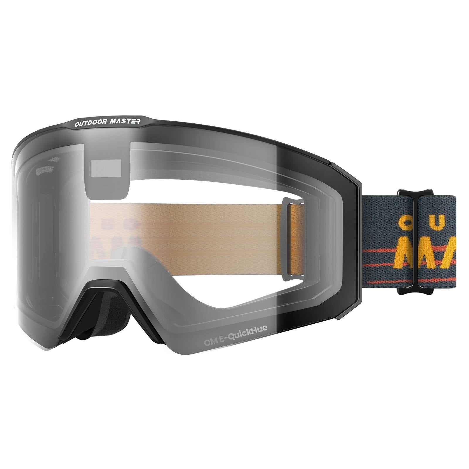Falcon E-QuickHue Smart Photochromic Ski Goggles | Outdoor Master®