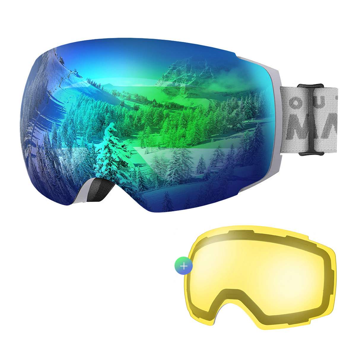 PRO Snow Goggles + Lens Bundle