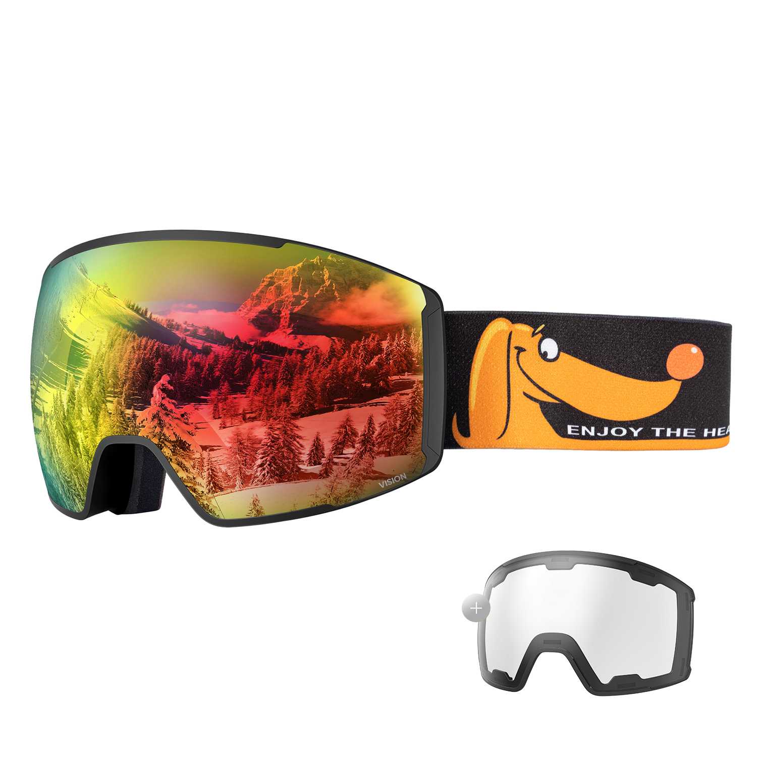 polarized mens snow goggles