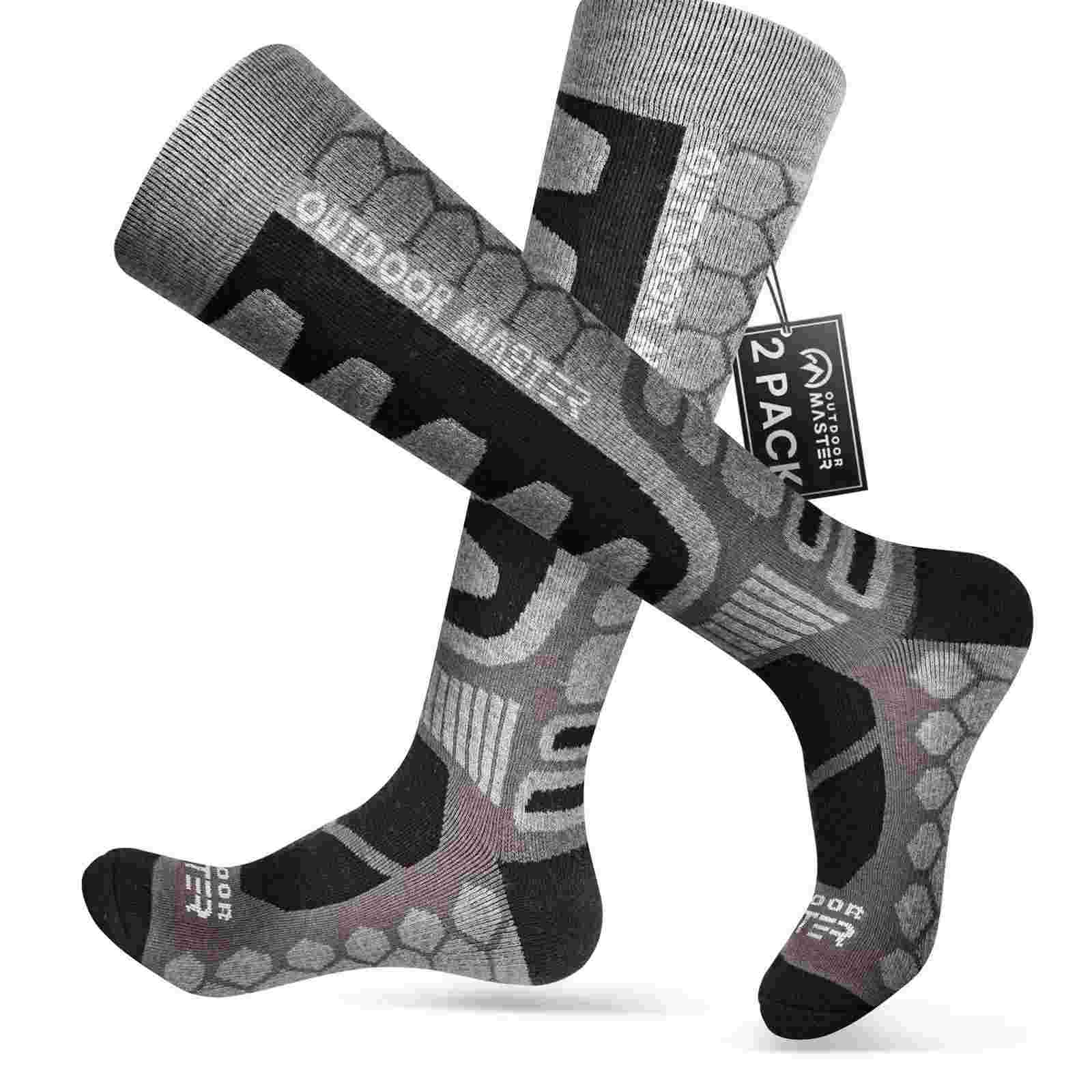 Merino Wool Ski Socks 2/3 Pairs