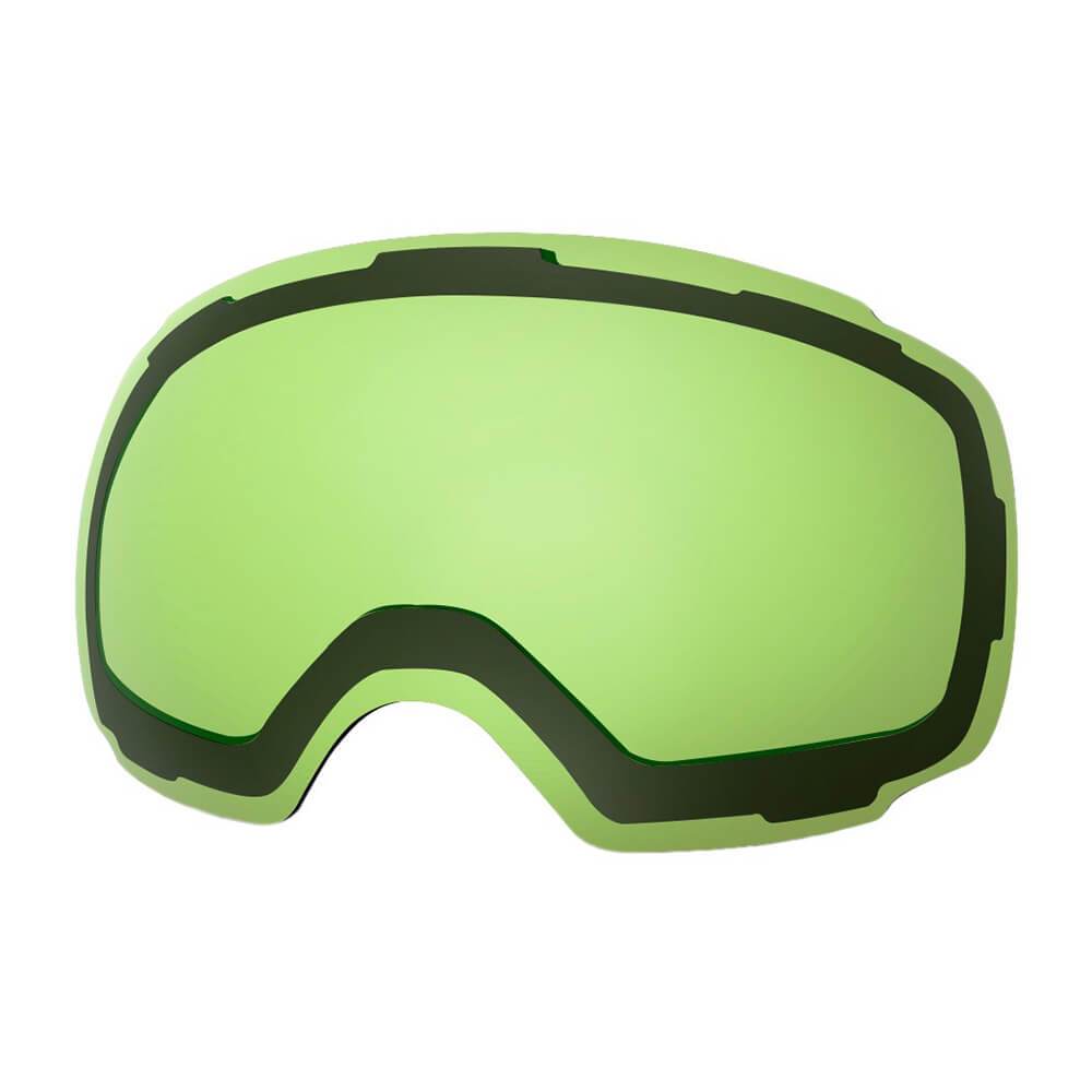 REPLACEMENT LENS BASIC - For Goggles Pro Series - 20+ Different Lens - 100% UV400 Protection OutdoorMasterShop VLT 80% Light Green 
