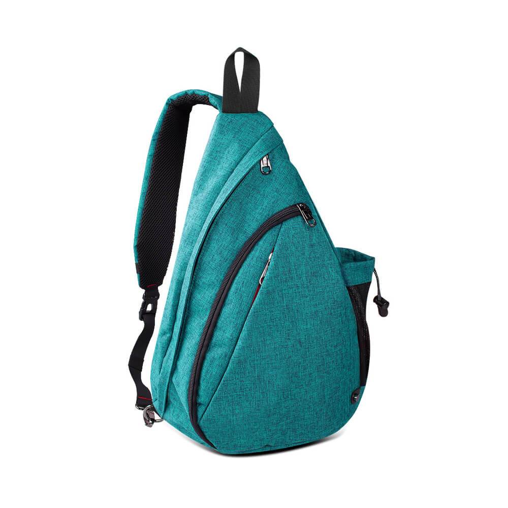 OutdoorMaster Sling Bag - Crossbody Backpack for Women & Men (Teal)